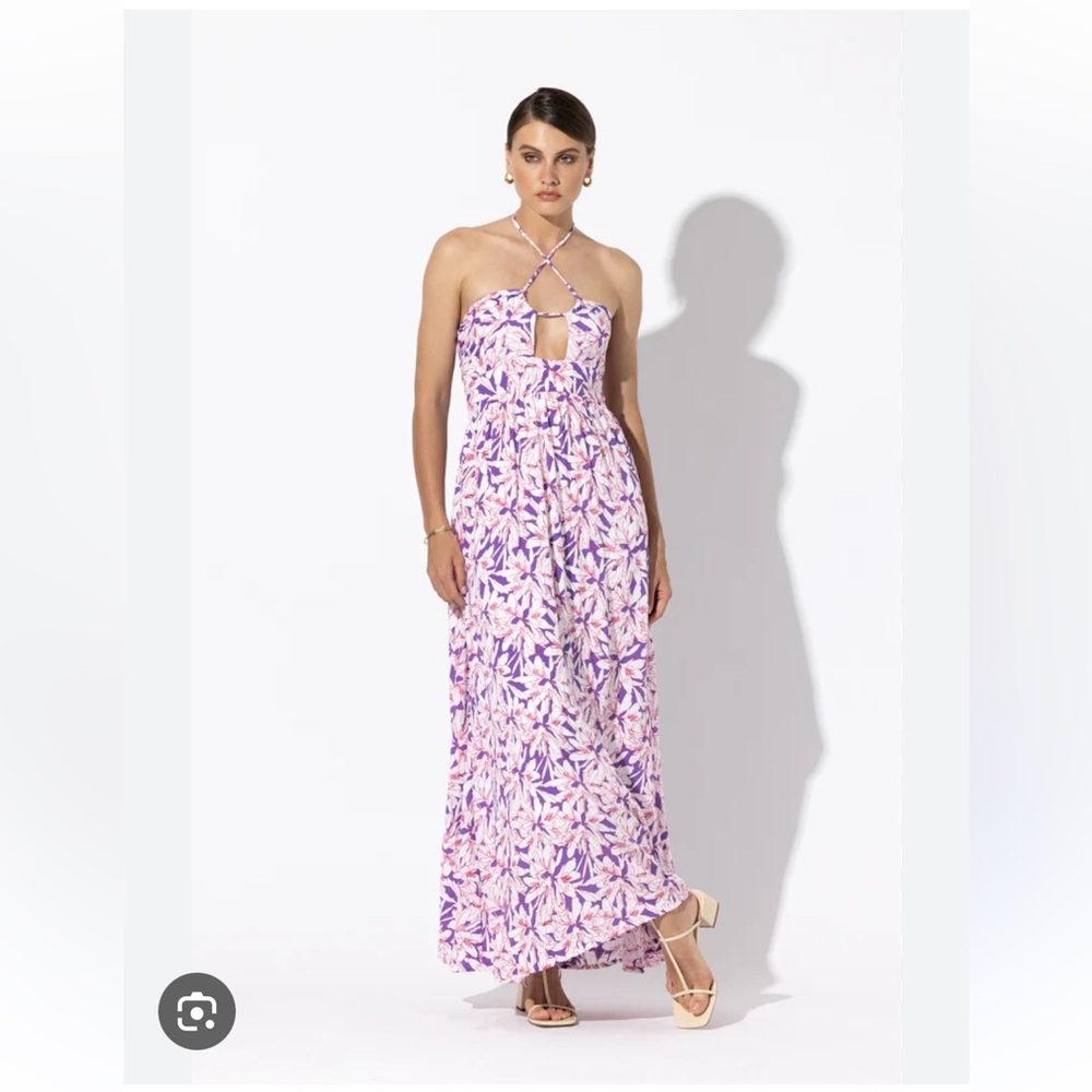 Lusana Lyla Crepe dress